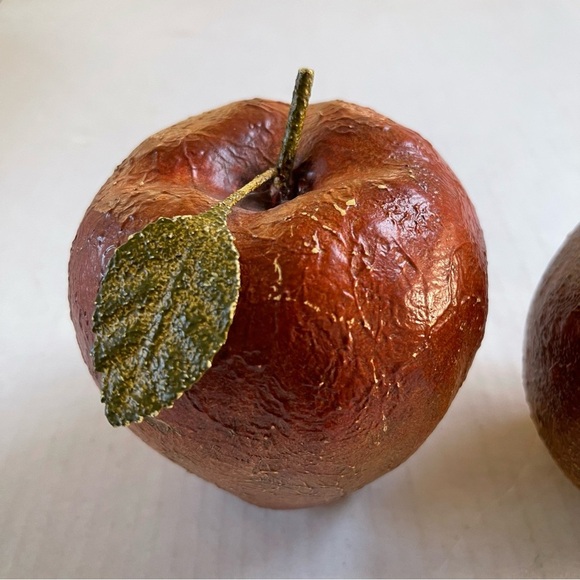 Apple Pears Faux Fruits Kitchen Display Props Decor Pretend  Home - Picture 3 of 5